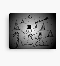 Winter Scene Canvas Print