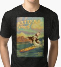 Retro Surf Tri-blend T-Shirt