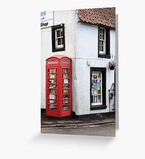 Book Lovers, Milnathort, Scotland Greeting Card