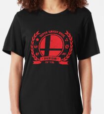 Smash Club (Red) Slim Fit T-Shirt