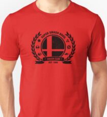 Camiseta ajustada Smash Club (negro)