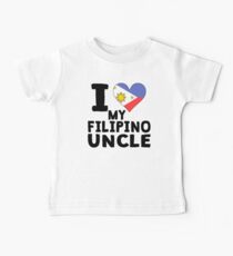 I Heart My Filipino Uncle Baby T-Shirt