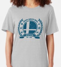 Smash Club (Blue) Slim Fit T-Shirt