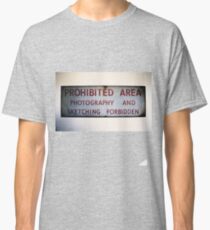 No Photography or Sketching Classic T-Shirt
