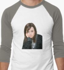 Ellen Page Men's Baseball ¾ T-Shirt