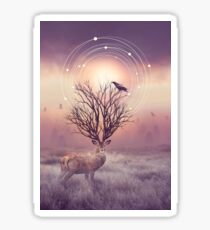 In the Stillness Sticker