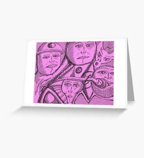 another impresion Greeting Card