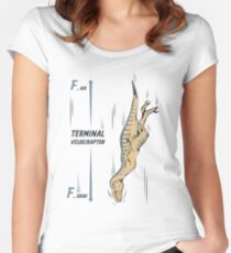 Terminal Velociraptor Women's Fitted Scoop T-Shirt