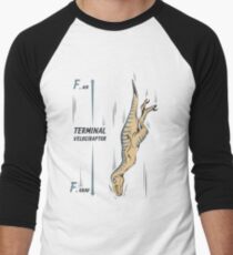 Terminal Velociraptor Men's Baseball Âľ T-Shirt