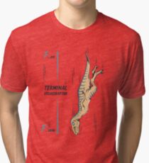 Terminal Velociraptor Tri-blend T-Shirt