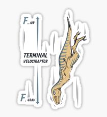 Terminal Velociraptor Sticker