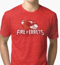 Republic City Fire Ferrets Tri-blend T-Shirt