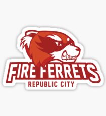 Republic City Fire Ferrets Sticker
