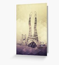 Life Goals Greeting Card