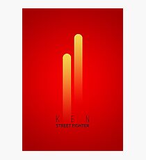 Street Fighter - Ken Photographic Print