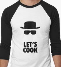 Let's Cook Men's Baseball ¾ T-Shirt