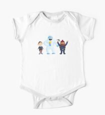 Yukon, Hermey and the Bumble in Teal One Piece - Short Sleeve