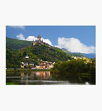 Cocham on the Mosel river - Germany Photographic Print