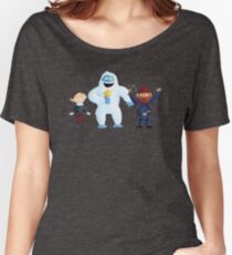Yukon Bumble and Hermey Women's Relaxed Fit T-Shirt