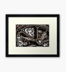 Clockwork Framed Print