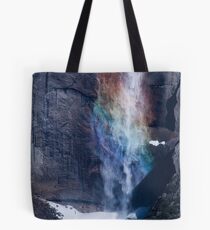Rainbow Yosemite Falls Tote Bag