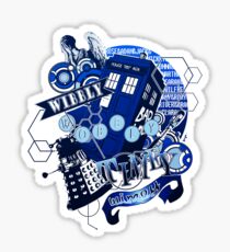 Wibbly Wobbly Timey Wimey... Stuff Sticker