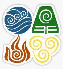 Four Elements Sticker