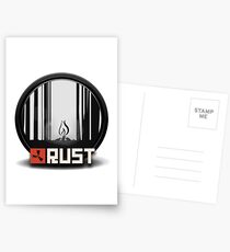 Rust pin Postcards