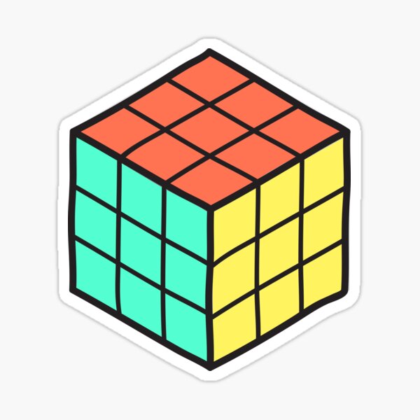 Cube Sticker