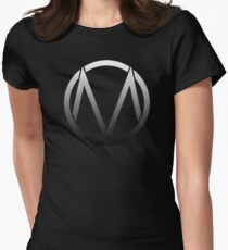 The Maine - Band Logo Fade Women's Fitted T-Shirt