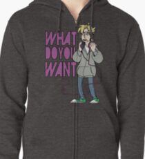 Jonathan Quote Zipped Hoodie