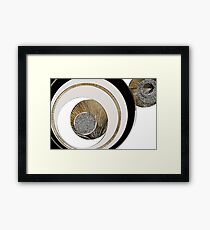 Textured Abstract 3 - Unexplained Framed Print
