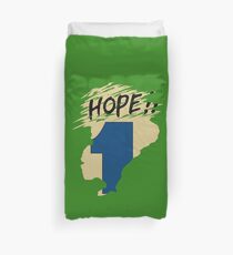 Hope!! (time machine) Duvet Cover