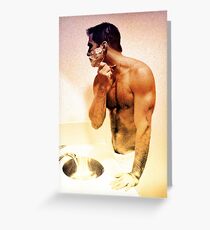 Shaving Greeting Card
