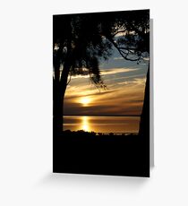 Ceduna, Eyre Peninsula, SA ~ sun blaze Greeting Card