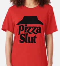 Pizza Slut Slim Fit T-Shirt