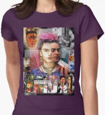 frida kahlo Women's Fitted T-Shirt
