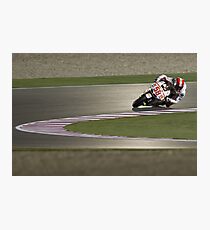 Marco Simoncelli in Qatar 2011 Photographic Print