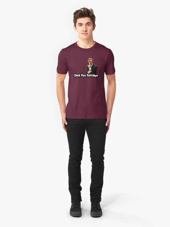 Alternate view of Cock Piss Partridge Slim Fit T-Shirt