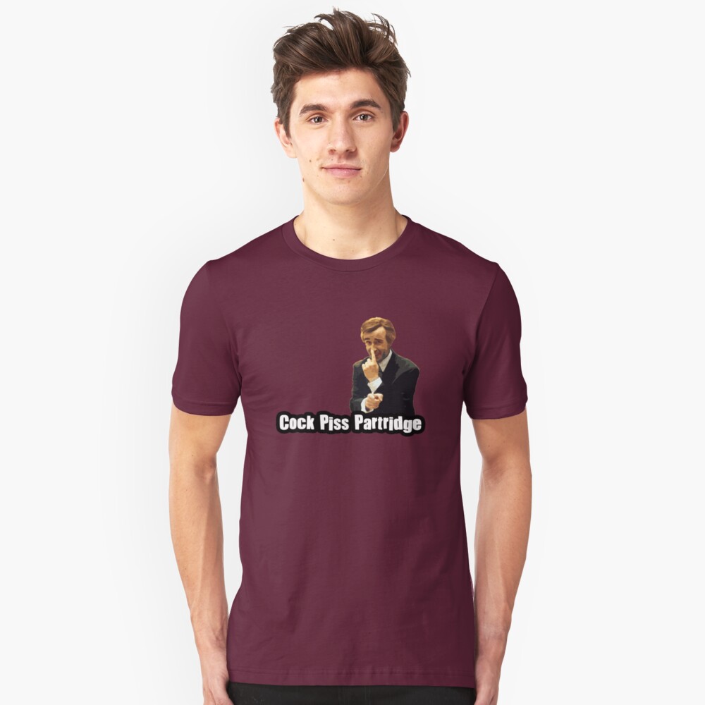 Cock Piss Partridge Slim Fit T-Shirt