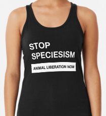 Stoppt den Speciesismus Tanktop für Frauen