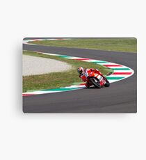 Nicky Hayden in Mugello 2011 Canvas Print