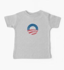 Retro Obama Logo Shirt Baby Tee