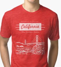California Vacation Tri-blend T-Shirt