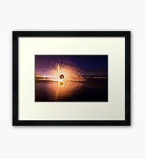 Human Catherine Wheel Framed Print