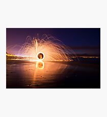 Human Catherine Wheel Photographic Print