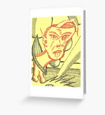 imp early vamporism Greeting Card