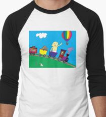 Big Giant Baby and the Balloon Men's Baseball ¾ T-Shirt