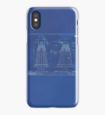 Dalek Blueprint iPhone Case
