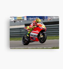 Valentino Rossi in Assen 2011 Canvas Print